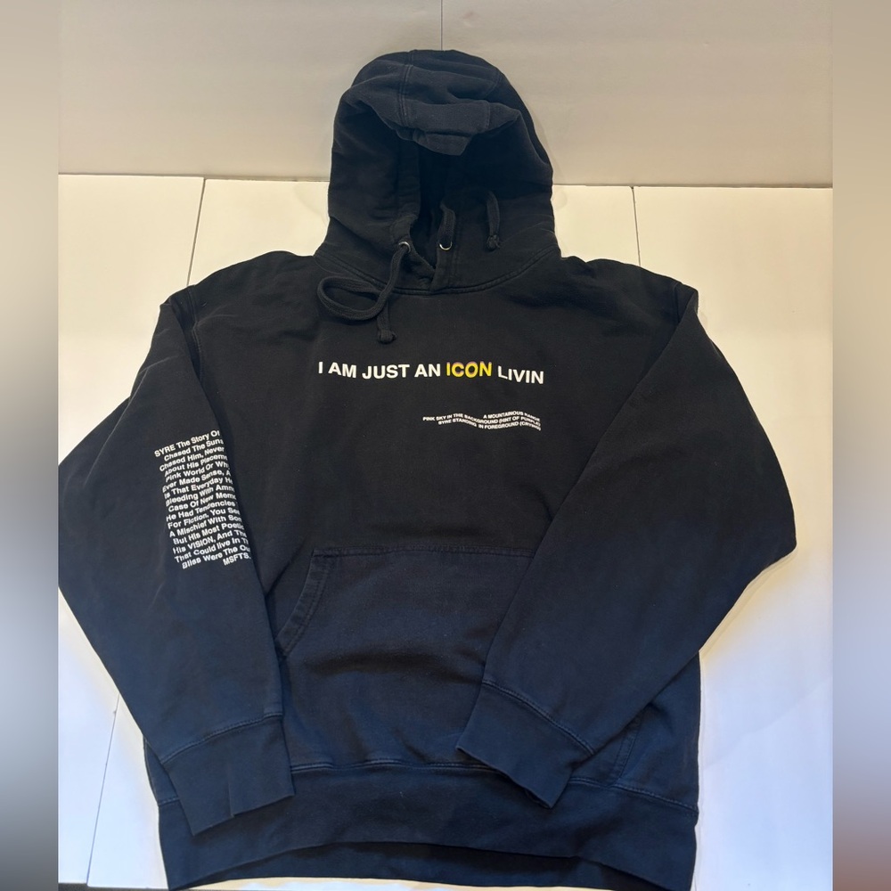 Jaden Smith × Msftsrep MSFTS Jaden Smith SYRE Icon Hoodie - LARGE